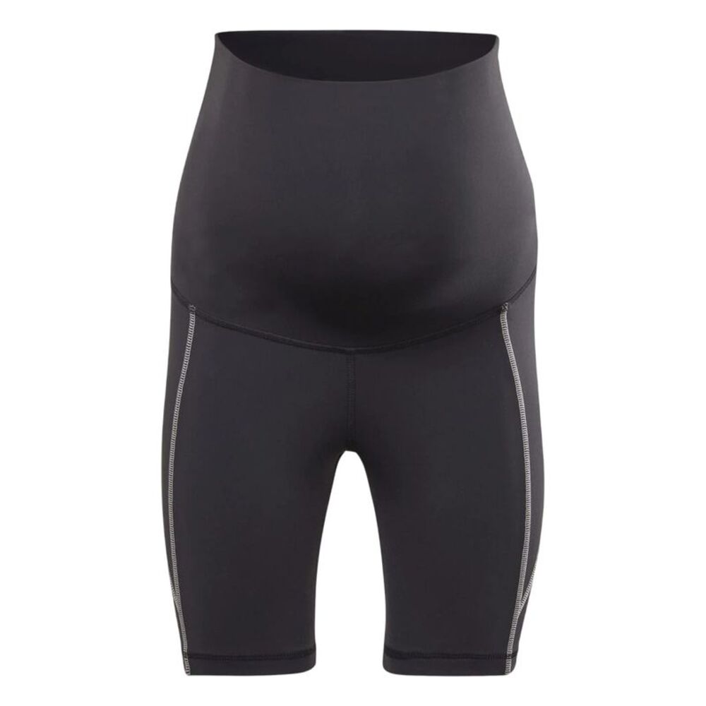 Reebok Womens/Ladies Lux Maternity Biker Shorts / Black